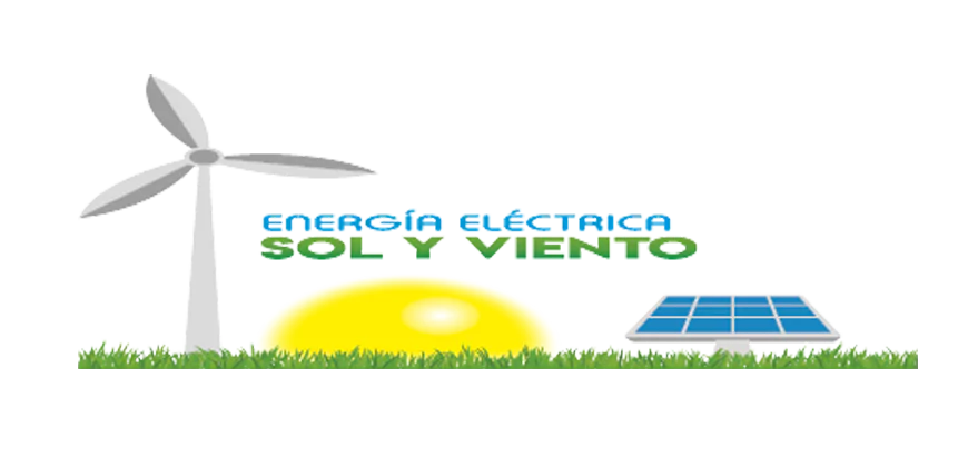 Energía Eléctrica Sol y Viento